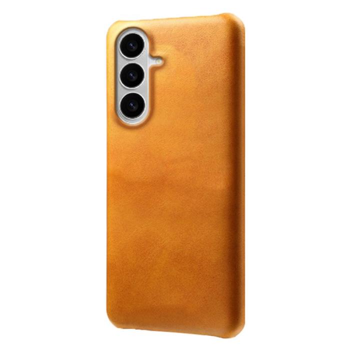 OEM - Mobilskal för Samsung Galaxy S26 Plus Konstläder PC - Orange
