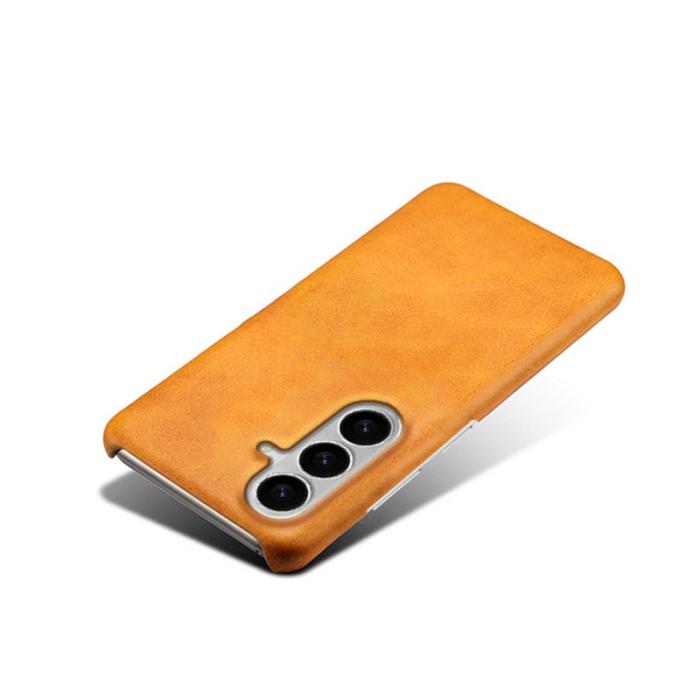 OEM - Mobilskal för Samsung Galaxy S26 Plus Konstläder PC - Orange