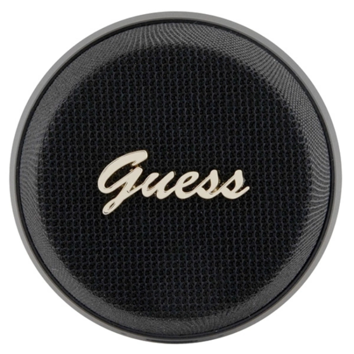Guess - Guess Bluetooth Högtalare Magnetic Script Metal - Svart