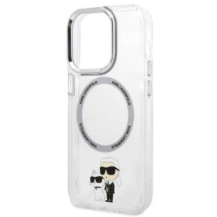 KARL LAGERFELD - Karl Lagerfeld iPhone 14 Pro Mobilskal Magsafe Iconic Karl