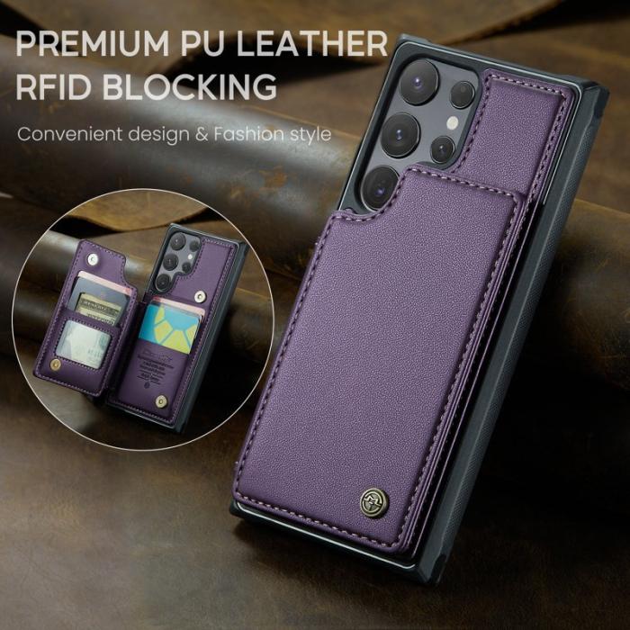Caseme - CASEME C22 Fodral till Samsung Galaxy S25 Ultra - Lila