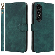A-One Brand - Sony Xperia 1 VII Plånboksfodral RFID Kickstand med rem - Grön