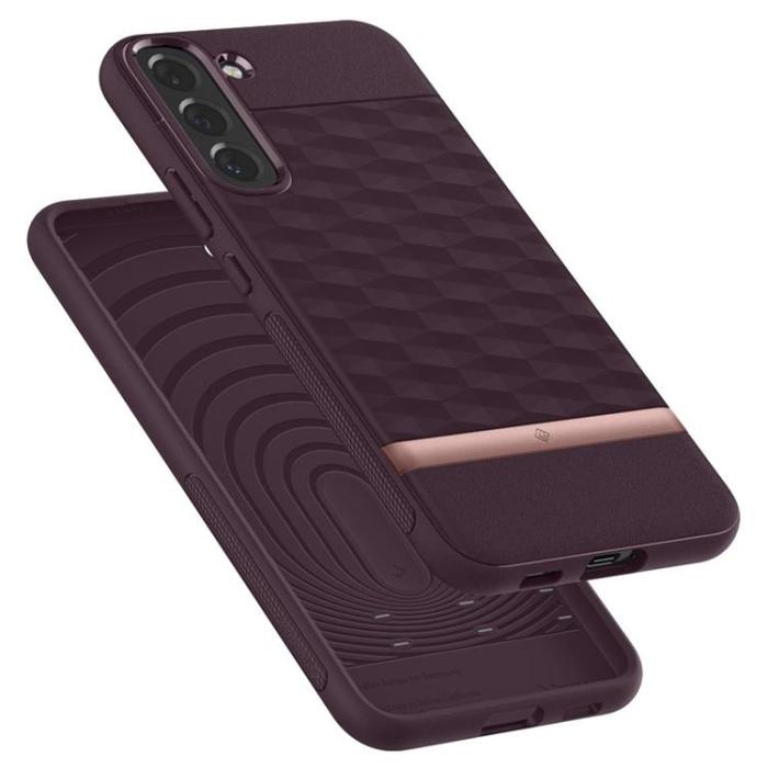 UTGATT1 - Caseology Parallax Skal Galaxy S22 - Burgundy