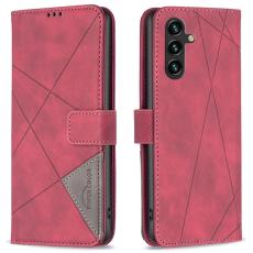 BINFEN COLOR - BINFEN COLOR f&ouml;r Mobilskal till Samsung Galaxy A36 5G KonstL&auml;der - R&ouml;d