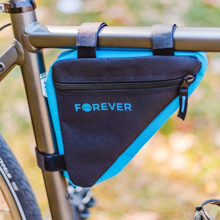 Forever Outdoor - Forever Outdoor Cykelramsväska FB-100 - Svart/Blå