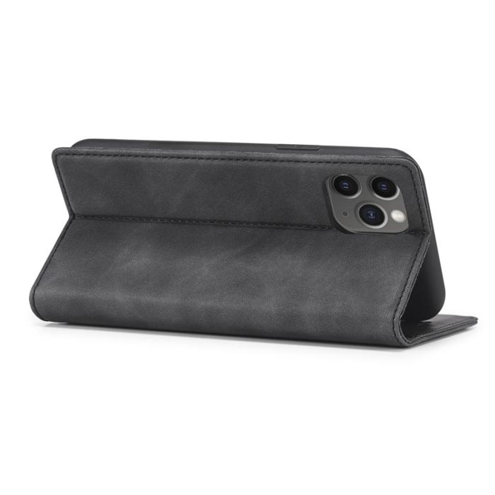 LC.imeeke - LC.IMEEKE Plånboksfodral för iPhone 11 - Starkt Magnetiskt Konstläder - Svart
