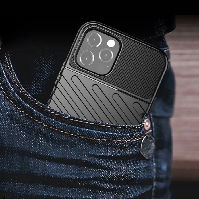 OEM - Xiaomi Redmi 14C Mobilskal Thunder - Svart