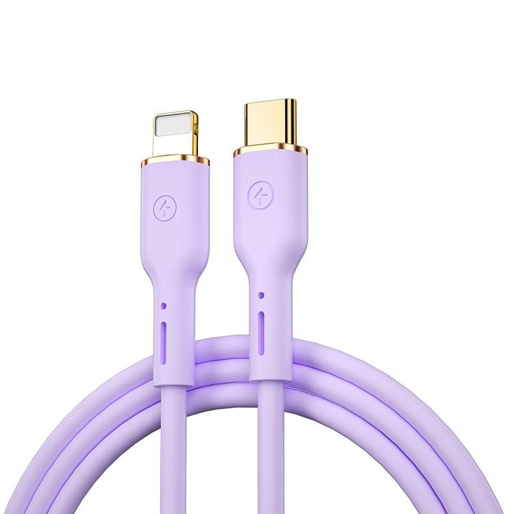 WIWU USB-C till Lightning kabel 30W 1.2m YQ01 - Lila | 3541 | AlltMobil