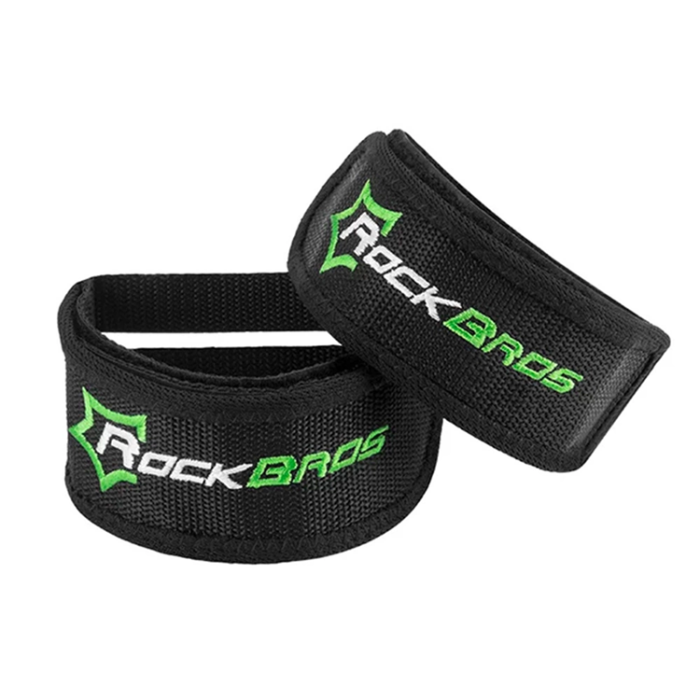 Rockbros - Rockbros cykelpedalremmar - Svart
