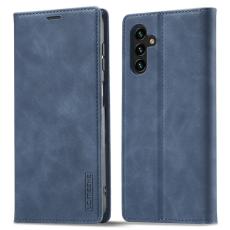 LC.imeeke - LC.IMEEKE Samsung Galaxy A34 5G Pl&aring;nboksfodral Konstl&auml;der - Bl&aring;