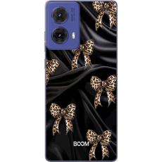 Gustaf - Mobilskal till Motorola Moto G85 med Leopard Bow