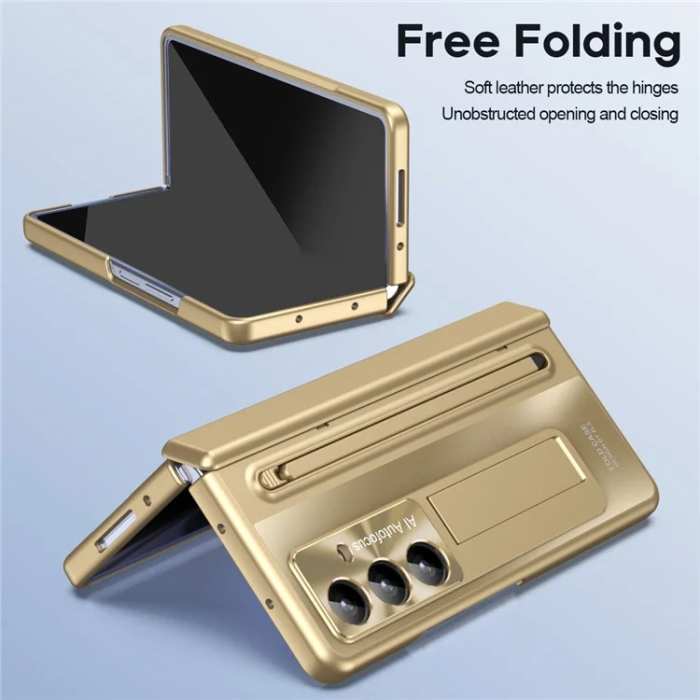 A-One Brand - Galaxy Z Fold 7 Mobilskal med Skärmskydd och Stylus Hinge