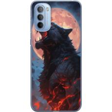 iSecrets - Mobilskal till Motorola Moto G31 med Ylande varg
