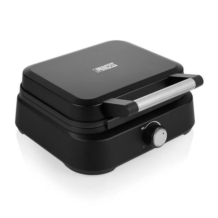 Princess - PRINCESS Belgiskt Våffeljärn DeLuxe Piano Black