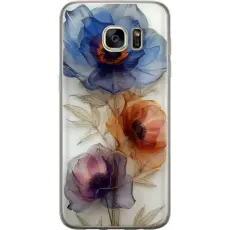 Gustaf - Mobilskal till Samsung Galaxy S7 edge med Silkesblommor
