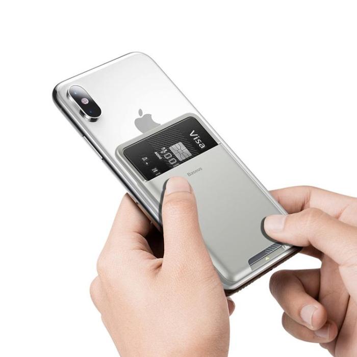 BASEUS - Baseus Korthållare Smartphones - Grå