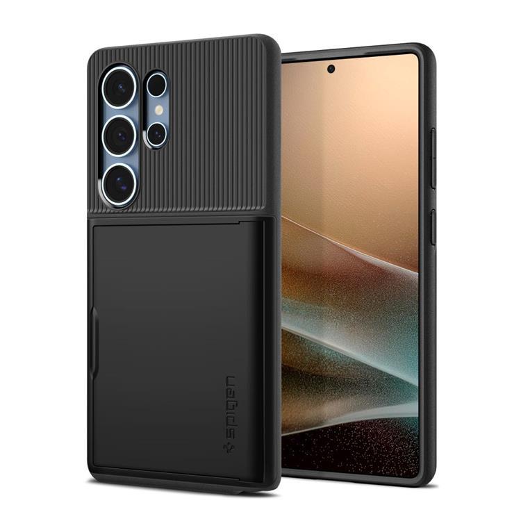 Spigen Galaxy S25 Ultra Mobilskal Slim Armor CS - Svart | 2353 | AlltMobil