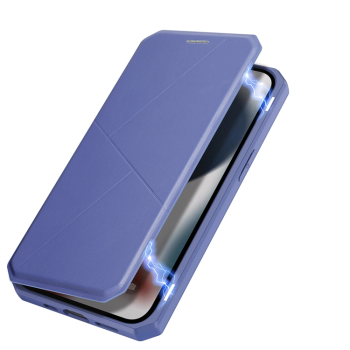 Dux Ducis - Dux Ducis iPhone 13 Pro Plånboksfodral Skin X - Blå