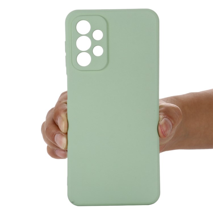 A-One Brand - Galaxy A23 4G/5G Mobilskal Liquid Silicone - Grön