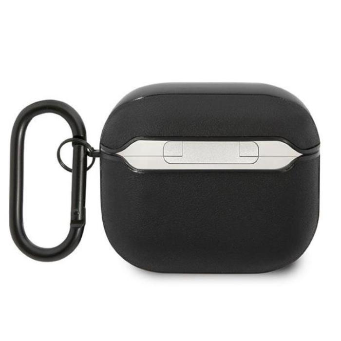 Mercedes - AMG AirPods 3 Skal Läder Big Logo - Svart