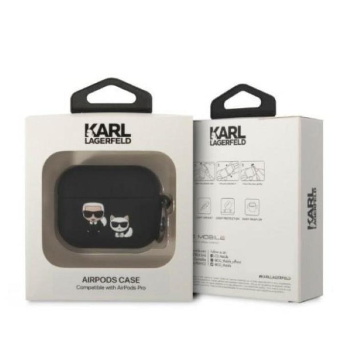 UTGATT1 - Karl Lagerfeld Airpods Pro Skal Karl & Choupette - Svart