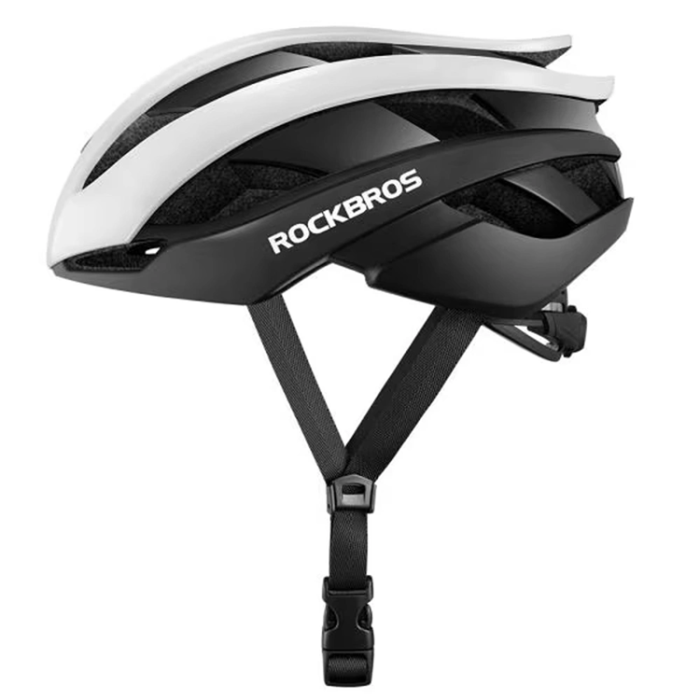 Rockbros - Rockbros Cykelhjälm M - Svart/Vit