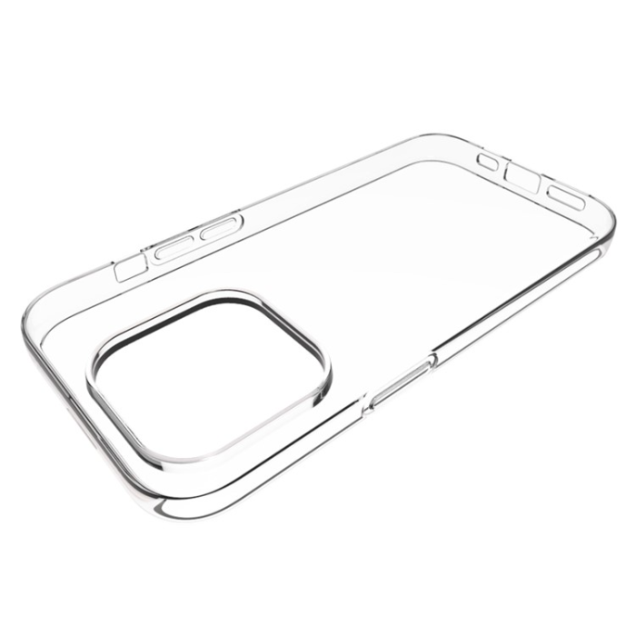 A-One Brand - iPhone 15 Pro Mobilskal Shockproof Thin TPU - Clear