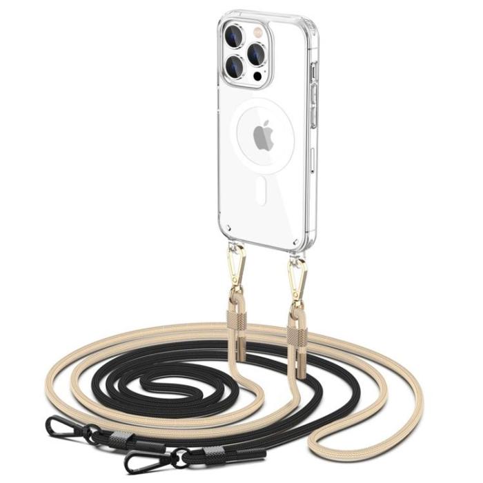 Tech-Protect - Tech-Protect iPhone 15 Pro Mobilhalsband Skal Magsafe Flexair