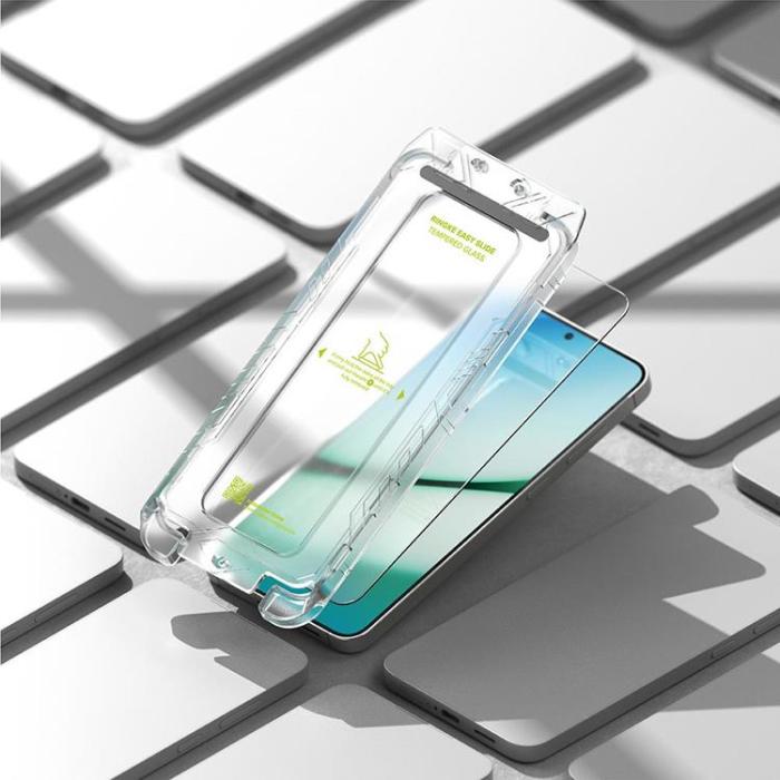 Ringke - [2-Pack] Galaxy S25 Plus Härdat Glas Skärmskydd Easy Slide