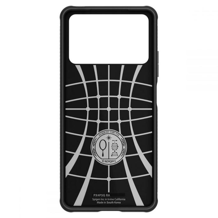 UTGATT1 - Spigen Xiaomi Poco X4 Pro 5G Skal Rugged Armor - Matte Svart
