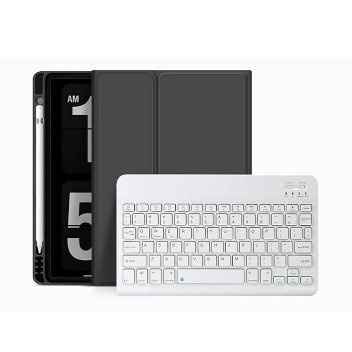 Tech-Protect - iPad 10.2 (2019/2020/2021) Fodral och Tangentbord - Svart