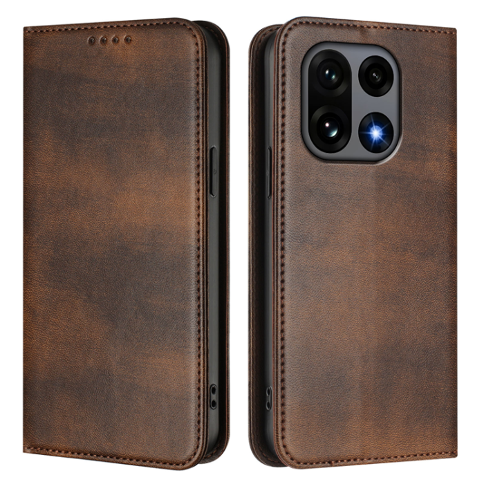 A-One Brand - OnePlus 15 5G Plånboksfodral Retro RFID-Skydd Konstläder