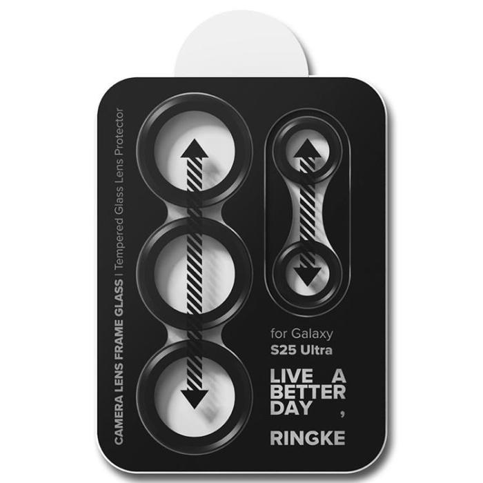 Ringke - [2-Pack] Ringke Galaxy S25 Ultra Härdat Glas Kameraskydd Ram