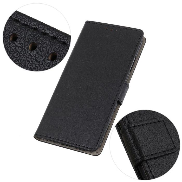 OEM - Samsung Galaxy S26 Ultra Plånboksfodral Konstläder Ställ - Svart