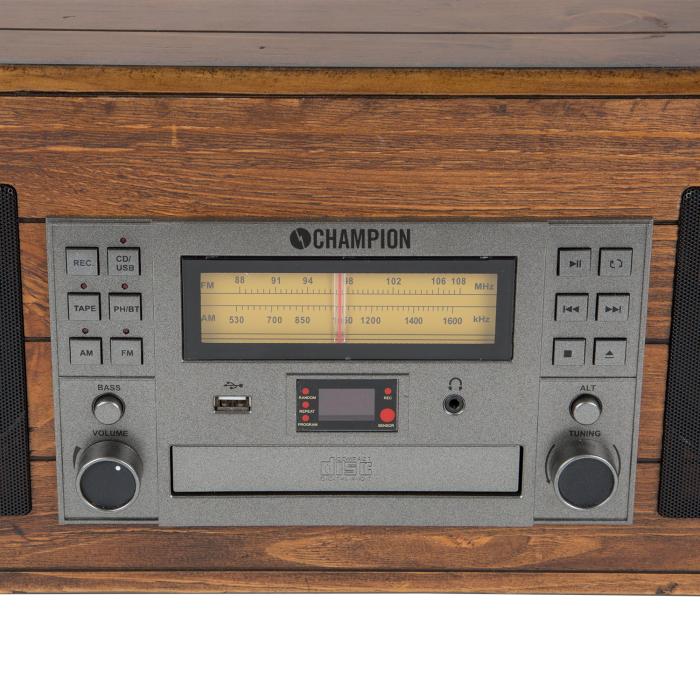 UTGATT5 - Champion Vinylspelare Retro