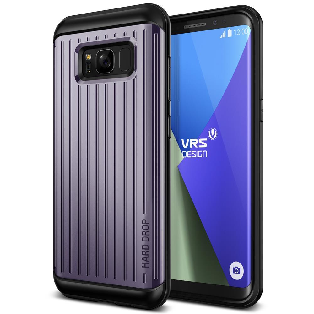 Verus Waved Hard Drop Skal till Samsung Galaxy S8 Plus - Orchid Grey