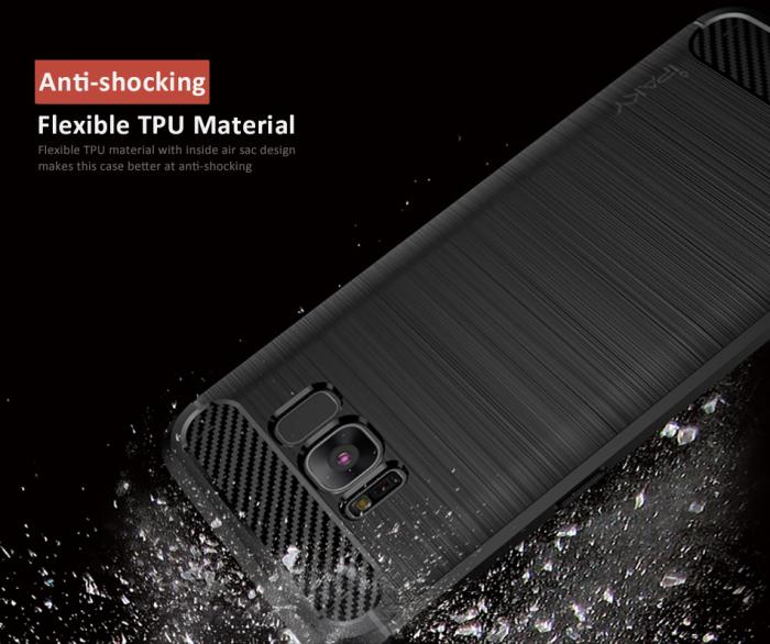 iPaky - iPaky MobilSkal till Samsung Galaxy S8 Plus - Svart