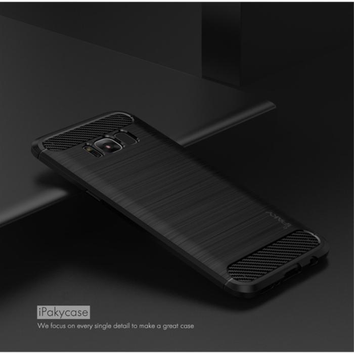 iPaky - iPaky MobilSkal till Samsung Galaxy S8 Plus - Svart