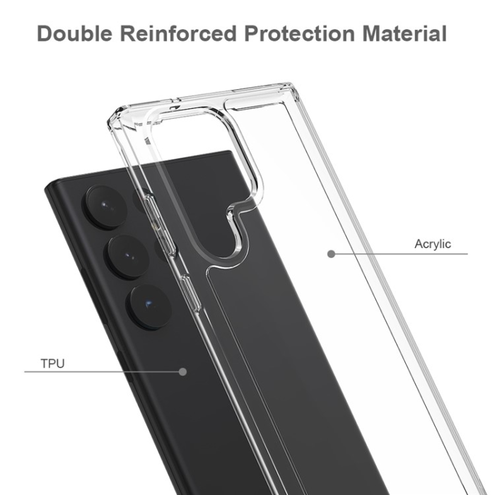 OEM - Galaxy S23 Ultra Mobilskal Anti-yellowing - Clear