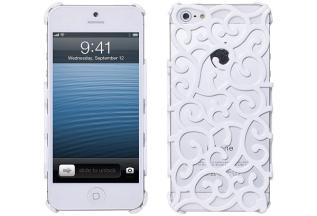 OEM - Mönstrat Baksideskal till Apple iPhone 5/5S/SE (Vit)