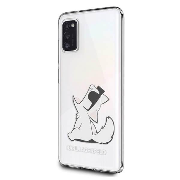Karl Lagerfeld Skal Samsung Galaxy A41 Choupette Fun - Transparent | 2353 | AlltMobil