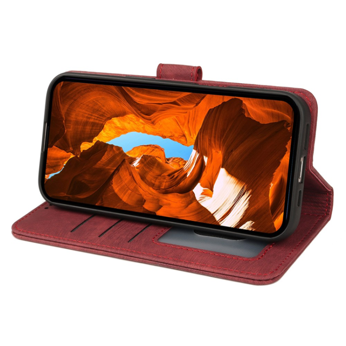 A-One Brand - OnePlus 15 Plånboksfodral Strong Striped Läder