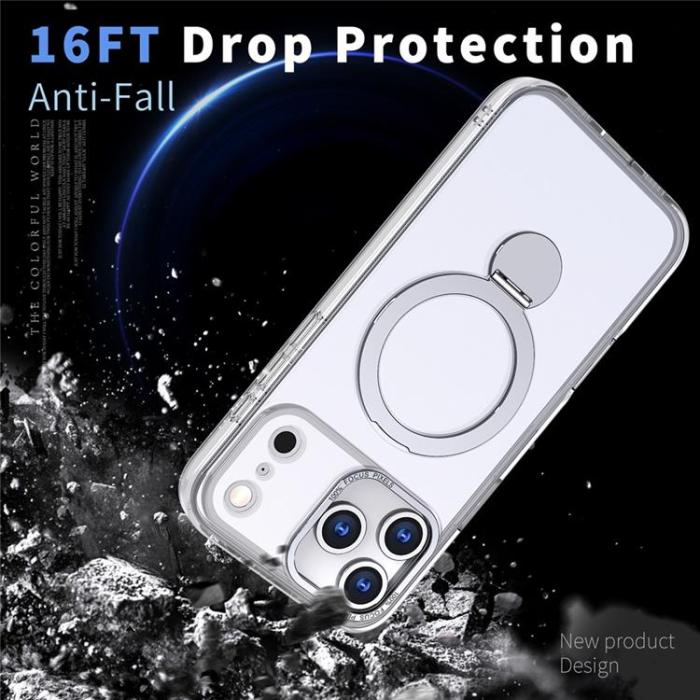 A-One Brand - iPhone 17 Pro Mobilskal MagSafe Rotating Kickstand