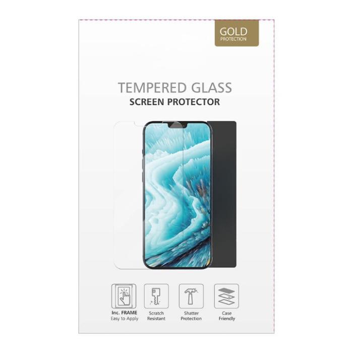 GEAR - iPhone 12 & 12 Pro GEAR Härdat Glas Skärmskydd 2.5D Full Cover - Clear