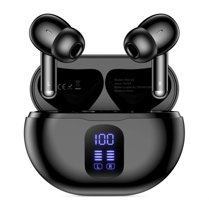 Tech-Protect - Tech-Protect Trådlös Hörlurar In-Ear Ultraboost Pro G2 - Svart