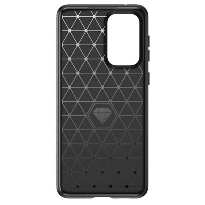 OEM - Carbon Fiber Skal Galaxy A33 5G - Svart