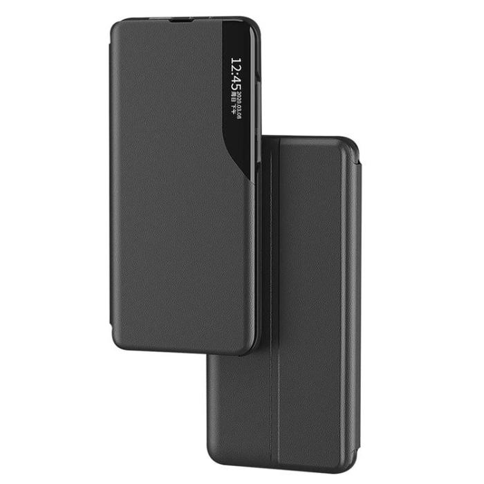 Ruhtel - Eco Läder View Fodral Galaxy S22 Plus - Blå