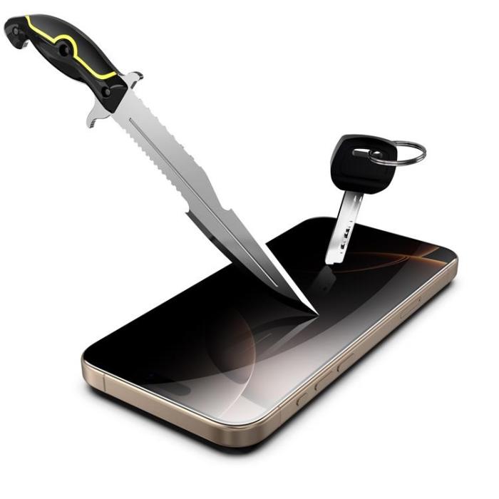 Boom of Sweden - LIVSTIDSGARANTI - BOOM iPhone 16 Pro Privacy Härdat Glas Skärmskydd 2st
