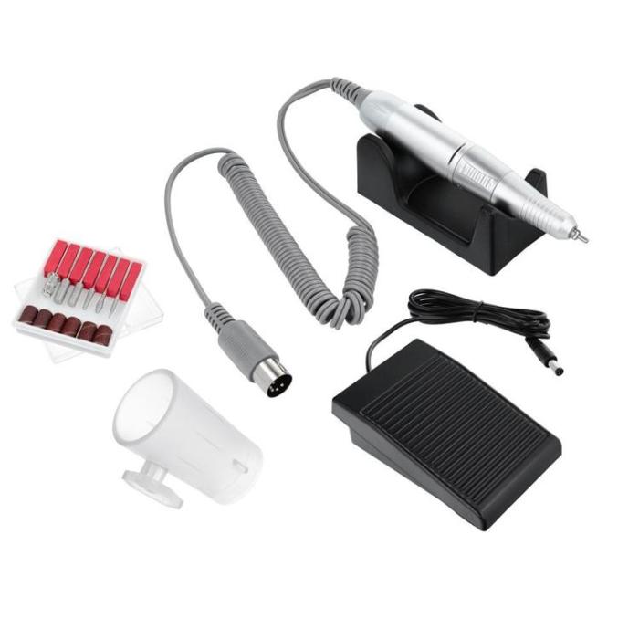 OEM - Professionell Manikyrmaskin Nagelborr MJ120 - Svart