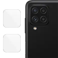 OEM - [2-PACK] Kameralinsskydd i Härdat Glas Samsung Galaxy A22 4G - Clear